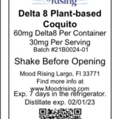 Delta8 Plant Based Coquito