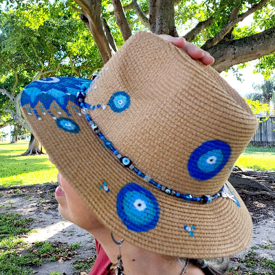 Mandala Hat Turkish Eyes