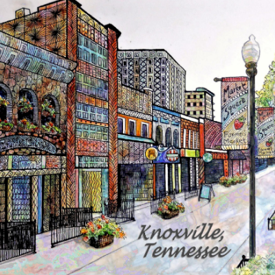 Knoxville Art Magnets