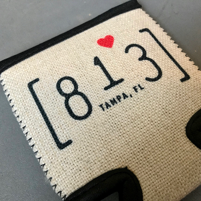 Tampa Area Code 813 Can Cozie Cooler