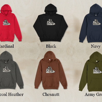 “Walk By Faith” Premium Embroidered Hoodie