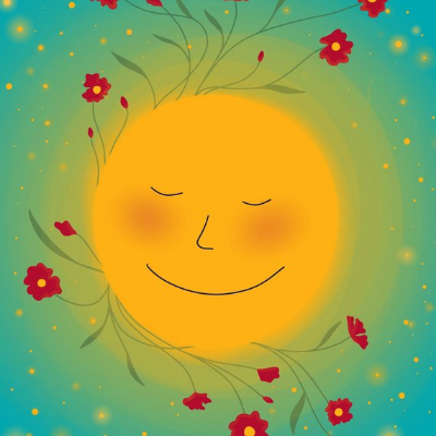 Happy Sun Print