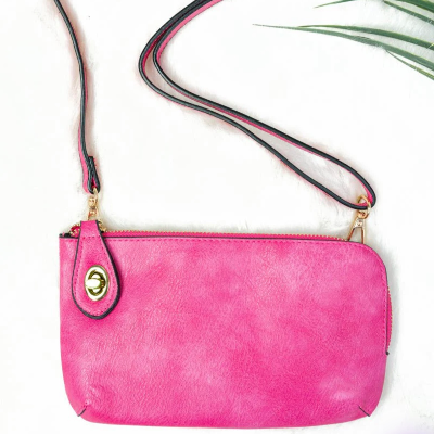 Flamingo Pink Crossbody