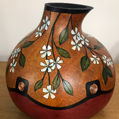Decorated Gourds