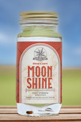 Red corn moonshine