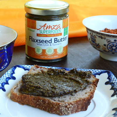 Flaxseed Butter With Chili & Turmeric