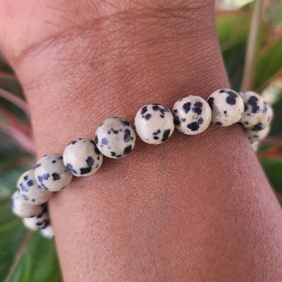 Dalmation Jasper Bracelets