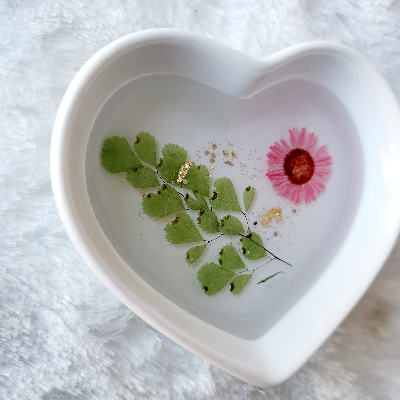 Hand-Made Heart Jewelry Dish