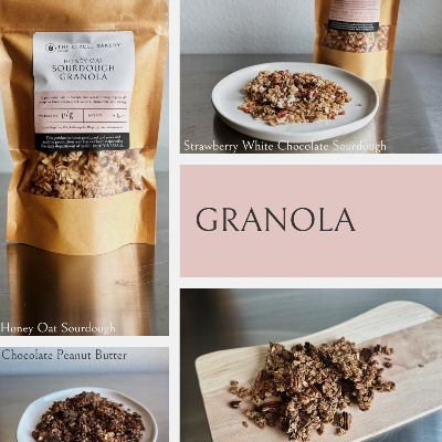 Packaged Items - Granola, Pancake Mixes, And Bread Dip Seasoning
