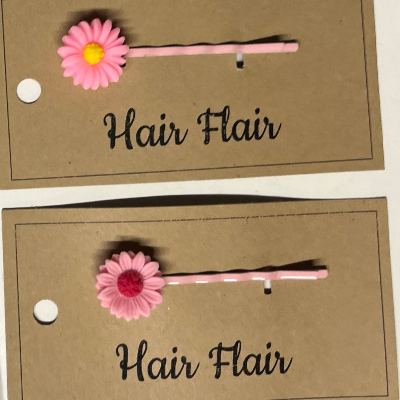 Floral Hair Clips