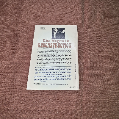 The Negro In Reconstruction Paperback Book