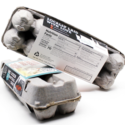 One Dozen All Natural Eggs