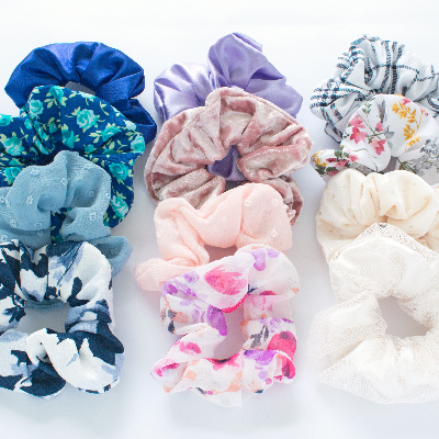 Kids And Aduld Size Scrunchies