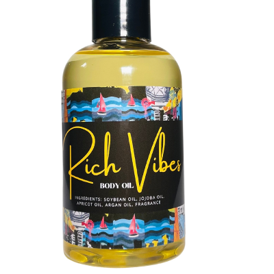 Scented Body Oil( Rich Vibes)