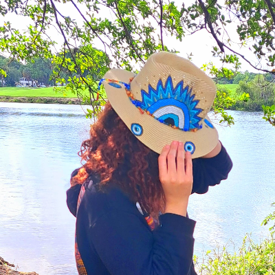 Mandala Hat Turkish Eye
