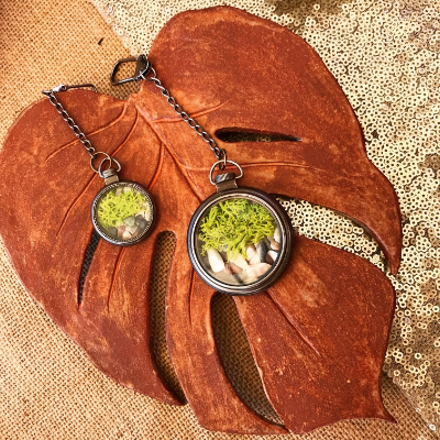 Terrarium Jewelry And Handmade Pottery