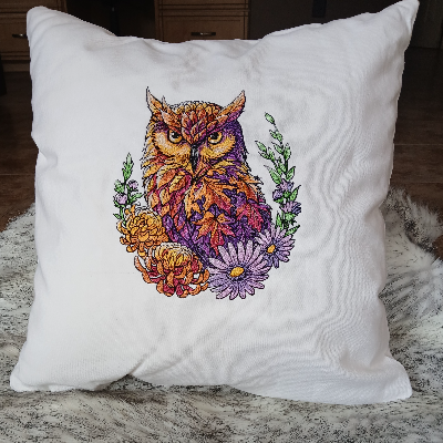 Embroidered Pillow