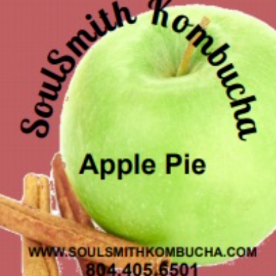 Soulsmith Apple Pie Kombucha 32 Fl. Oz.