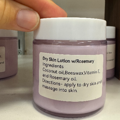 Dry Skin Lotion (Jasmine Or Rosemary Or Patchouli)