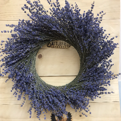 Lavender Wreath - Battlefield Lavender - Marketspread