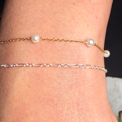 Permanent Jewelry: Ring, Bracelet, Anklet, Necklace.