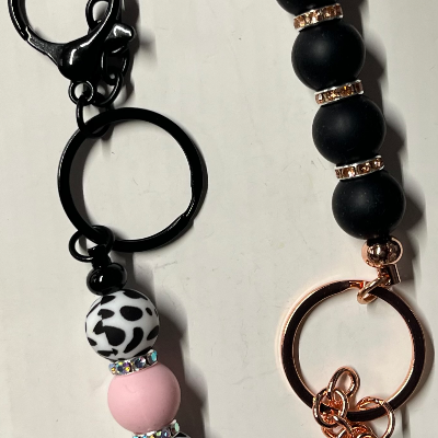 Designer Beaded Keychains