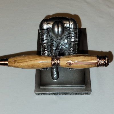 Olive Wood Faith Love And Hope Twist Pen