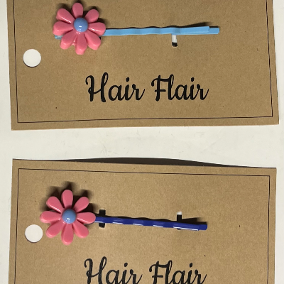 Floral Hair Clips