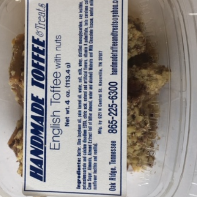 English Toffee With Nuts