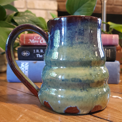 Handmade Ceramic Mug - Green