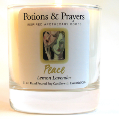 Set Of 10 Consciousness Soy Candles