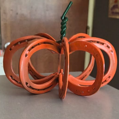 Horse Shoe Pumpkin
