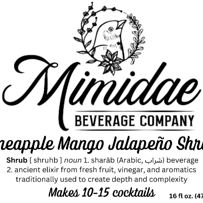 Pineapple Mango Jalapeno Shrub