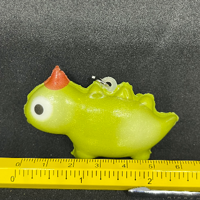 Fidget Earrings_Dinosaur
