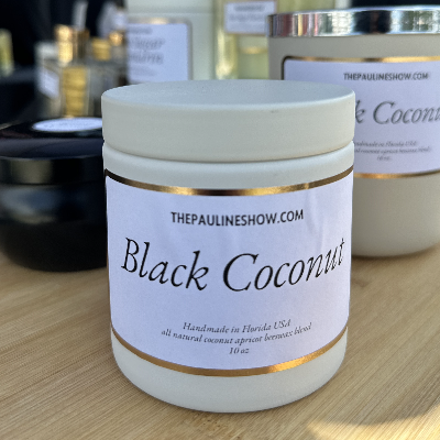 Black Coconut Candle