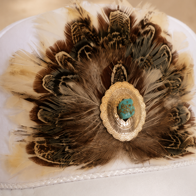 Limited Edition - White Feather Trucker