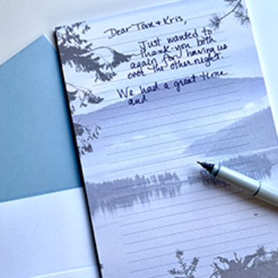 Photo Note Pad Stationery