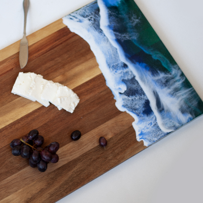 Deluxe Acacai Wood Cheese Board