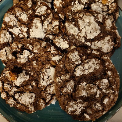 Chocolate Butterscotch Cake Cookies (6 Per Order)
