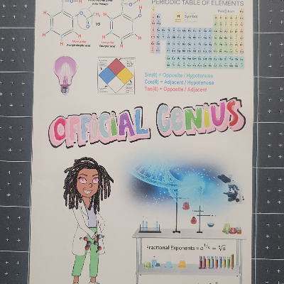 Official Genius, Math Genius, I Am A Scientist Greeting Cards