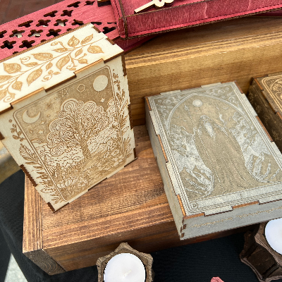 Tarot Boxes With Lids