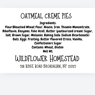 Oatmeal Creme Pies