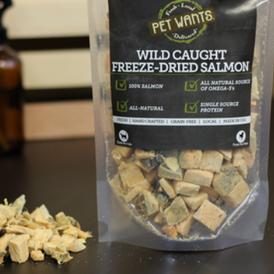 Freeze Dried  Salmon For Dogs & Cats