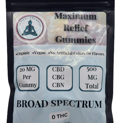 Active7 Organics Maximum Relief Gummies