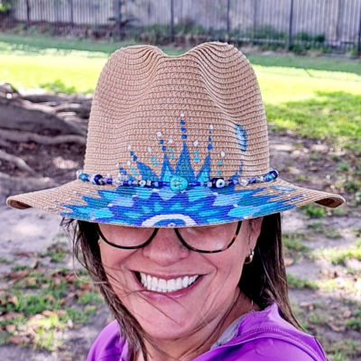 Mandala Hat Turkish Eyes