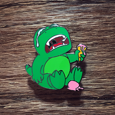Little Dinosaur, Big Feelings Enamel Pins