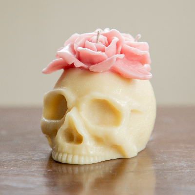 Skull With Roses