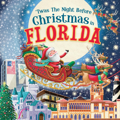 'Twas The Night Before Christmas In Florida Children's Book