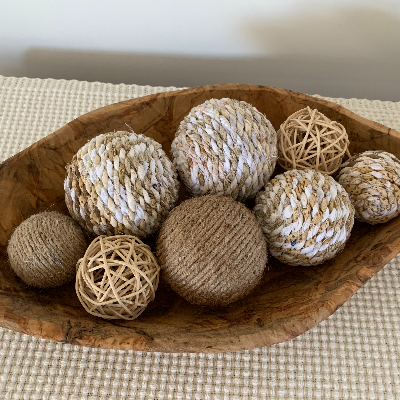 Fabric Twine And Jute Bowl Fillers