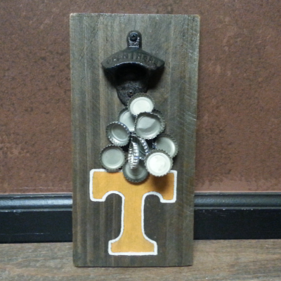 Bottle Opener With Magnetic Cap Catch